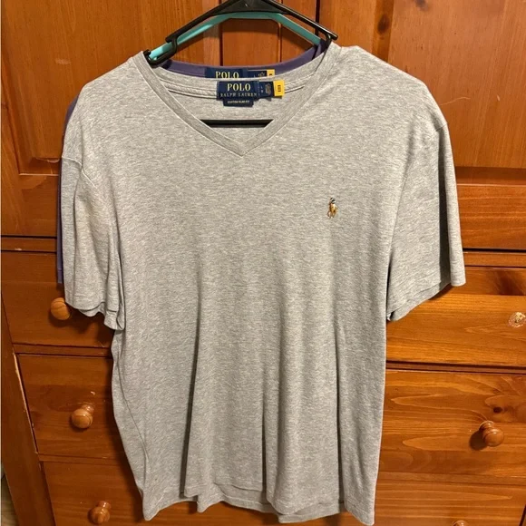 Polo Ralph Lauren V-neck Tees Lot - Picture 4 of 4